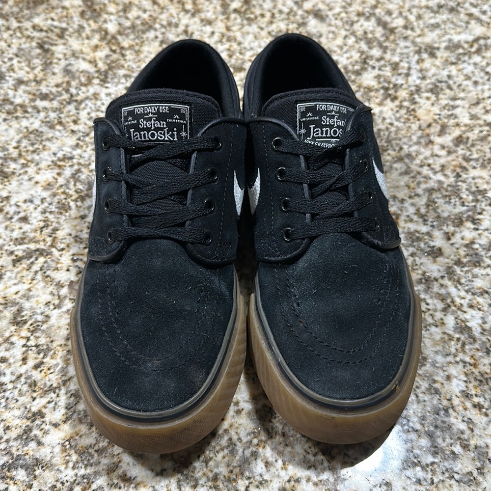 Black with brown trim Nike